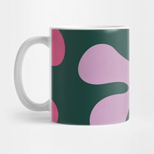 Abstract Tropical Colorful Floral Mug